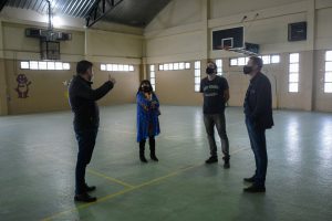 Autoridades del Gobierno de Santa Cruz recorrieron avances de obra del Edificio de Consejo Provincial de Educación
