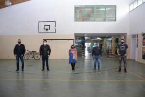 Autoridades del Gobierno de Santa Cruz recorrieron avances de obra del Edificio de Consejo Provincial de Educación