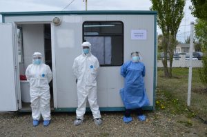 Desde el Ejército destacaron la puesta en funcionamiento del Centro de detección de COVID-19