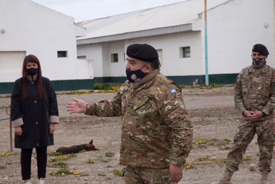 Desde el Ejército destacaron la puesta en funcionamiento del Centro de detección de COVID-19