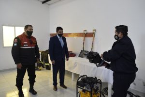 De La Torre: “La inauguración del Cuartel de Bomberos en Fitz Roy es un sueño que se transformó en realidad”