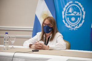 Alicia participó de un acto por el día de los Parques Nacionales