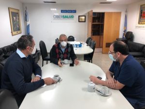 Continúa el refuerzo de profesionales al Hospital Regional Rio Gallegos