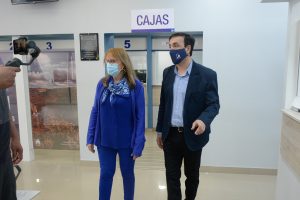 Alicia participó del acto de presentación del nuevo equipamiento vial incorporado al municipio de Río Gallegos