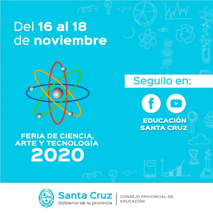 Se realizará la instancia provincial de “Socialización Virtual de Proyectos Científicos Tecnológicos”