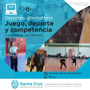 Invitan a seminarios sobre deportes alternativos y entrenamiento en niñxs