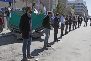Presentaron maquinaria para el Municipio de Río Gallegos adquirida con Fondos UNIRSE