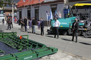 Presentaron maquinaria para el Municipio de Río Gallegos adquirida con Fondos UNIRSE