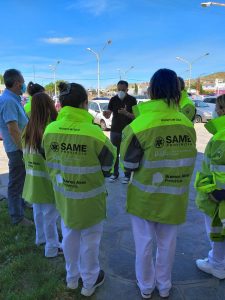 Llegaron profesionales de la salud a Caleta Olivia