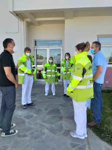 Llegaron profesionales de la salud a Caleta Olivia
