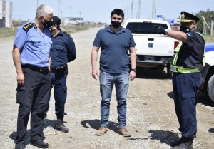 Seguridad desplegó controles en barrios de Río Gallegos