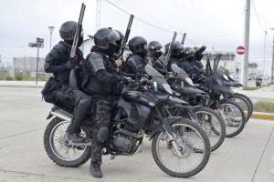 Personal policial realizó ejercicio operativo en Río Gallegos