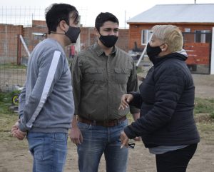 Supervisan tareas de Seguridad en barrios de Río Gallegos