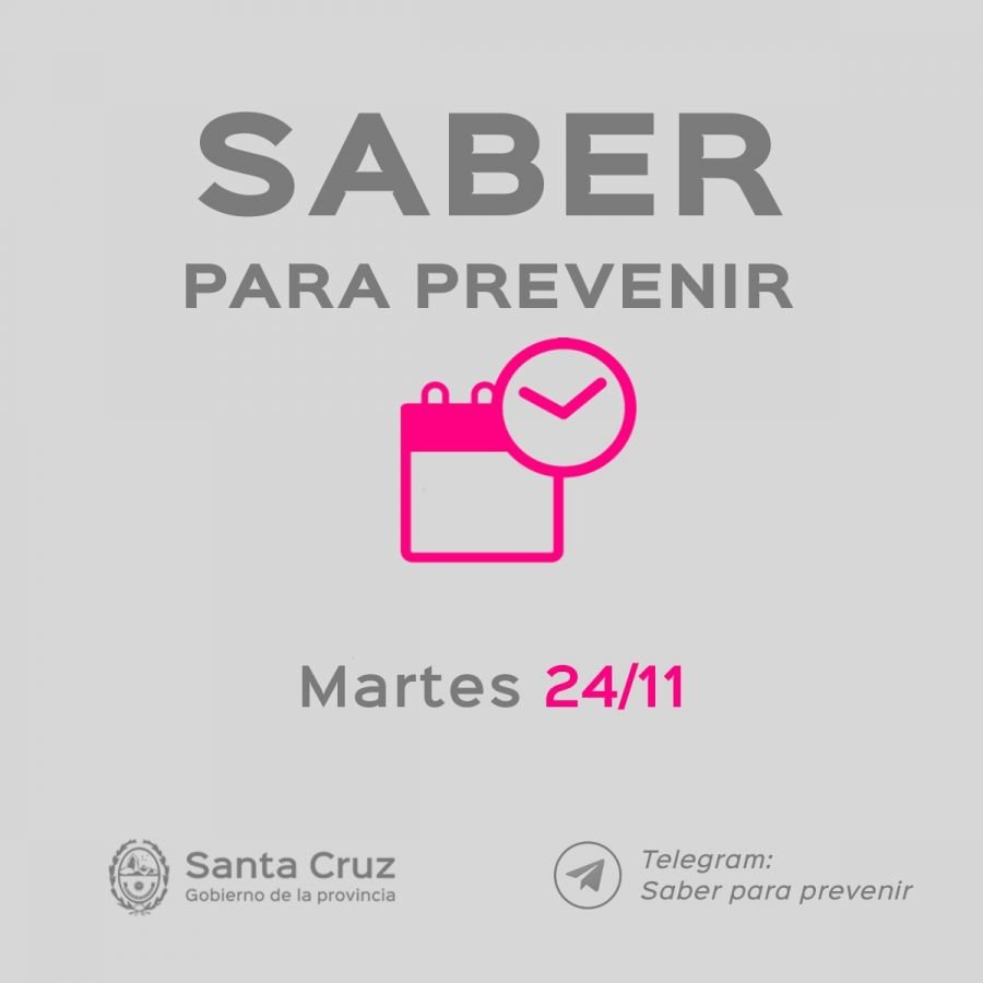 Saber Para Prevenir | Informe Epidemiológico | Martes 24 de Noviembre