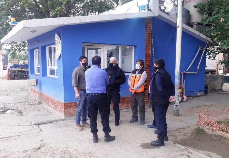 Autoridades de Seguridad recorrieron la Unidad Operativa Ramón Santos