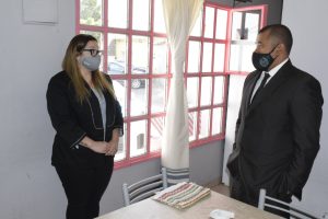 Seguridad recorrió los módulos penitenciarios y entregó equipamiento