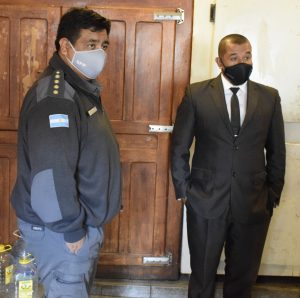 Seguridad recorrió los módulos penitenciarios y entregó equipamiento