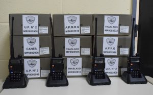 Seguridad recorrió los módulos penitenciarios y entregó equipamiento