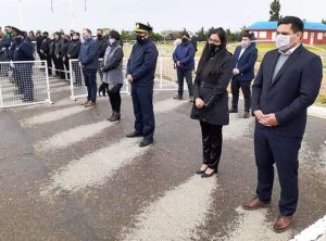 Se entregó camioneta equipada a la policía de Puerto Santa Cruz