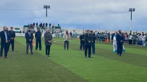 Fuerte inversión social para fortalecer a familias y al deporte en Puerto Santa Cruz