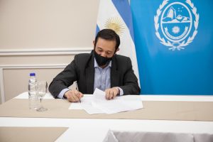 Seguridad firmó convenio para avanzar en la modernización