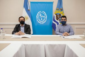 Seguridad firmó convenio para avanzar en la modernización