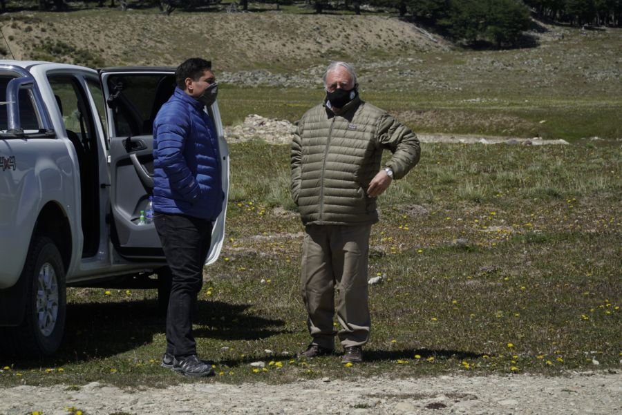 Funcionarios provinciales recorrieron la zona del Tucu Tucu