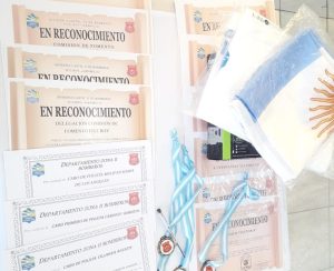 Se realizó acto de reconocimiento en el Cuartel de Bomberos de Fitz Roy