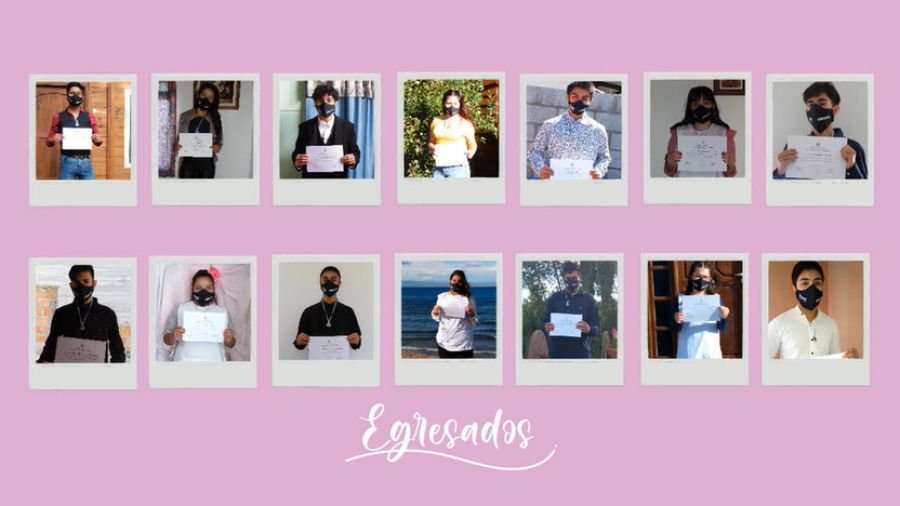 Lxs estudiantes celebran su egreso junto a sus familias, amigxs y docentes