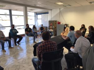 Continúa la agenda de autoridades provinciales en Caleta Olivia