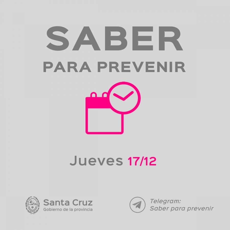 Saber Para Prevenir | Informe Epidemiológico | Jueves 17 de Diciembre