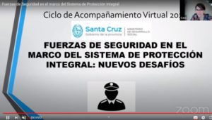 Se concretó capacitación destinada a Fuerzas de Seguridad en el marco del Sistema de Protección Integral de Niñez