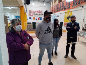 Se puso en valor un espacio deportivo y recreativo para Adultos Mayores