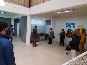Se puso en valor un espacio deportivo y recreativo para Adultos Mayores