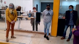 Se puso en valor un espacio deportivo y recreativo para Adultos Mayores