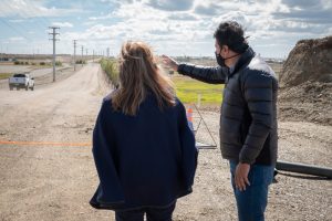 Destacaron las obras de mantenimiento vial en el barrio San Benito de Río Gallegos