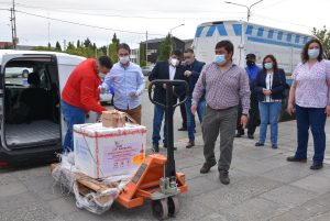 Arribaron las vacunas Sputnik V al Hospital de Río Gallegos y al Hospital Zonal de Caleta Olivia