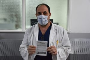 Destacaron la primera etapa de la vacunación de la Sputnik V en el Hospital Regional de Río Gallegos