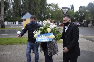 Se inauguró el monumento de los caídos en cumplimiento del deber