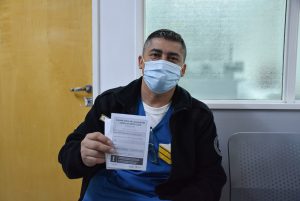Trabajan en la primera línea y hoy recibieron las primeras dosis de vacuna Sputnik V