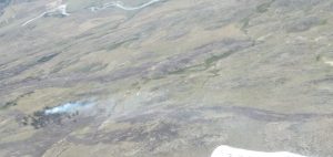 Brigadistas del Plan Nacional del Manejo del Fuego trabaja en Lago Posadas