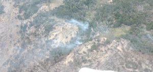 Brigadistas del Plan Nacional del Manejo del Fuego trabaja en Lago Posadas