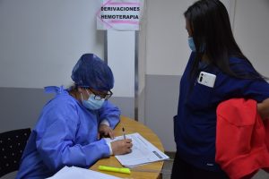 Destacaron la vacunación en el Hospital Regional de Río Gallegos