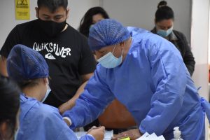 Destacaron la vacunación en el Hospital Regional de Río Gallegos