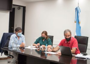 El Gobierno informó las acciones que se desarrollan en la localidad de Caleta Olivia