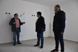 García acompañó la distribución de vacunas en Zona Centro