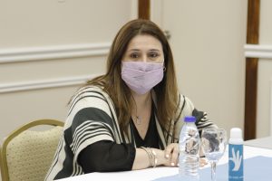 Alicia participó de la entrega de equipamiento a la Escuela de Oficios para la Minería