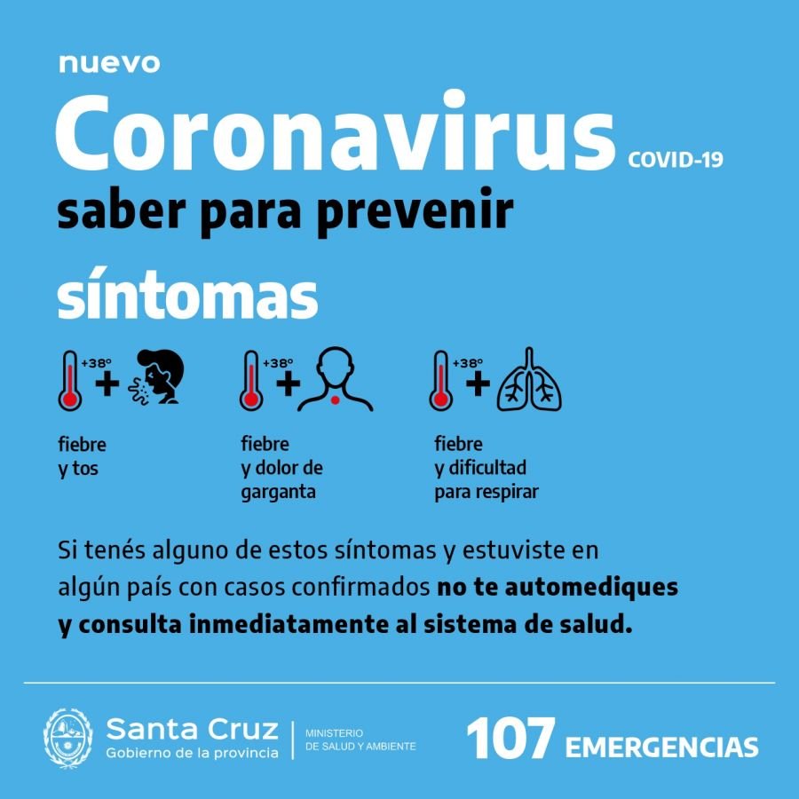 Comunicado del Ministerio de Salud y Ambiente