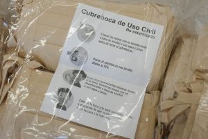 Educación avanza en la adquisición de barbijos