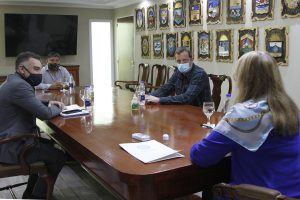 Alicia recibió al Sindicato de Luz y Fuerza de la Región Patagónica